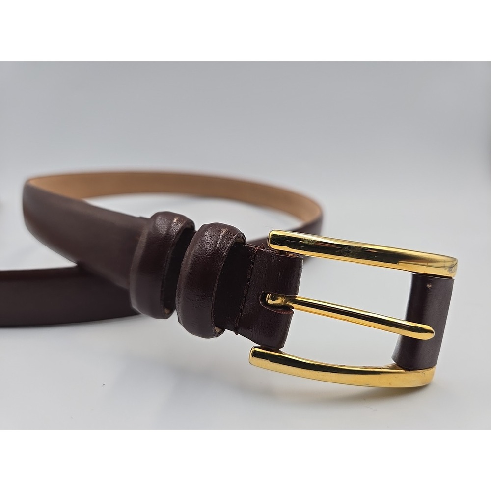 BAGATELLE BROWN LEATHER WOMEN'S  BELT Size XL 35-36‎